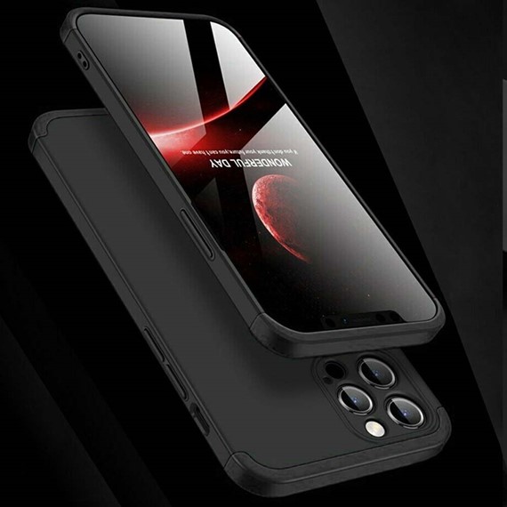 CaseUp Apple iPhone 13 Pro Kılıf Triple Deluxe Shield Kırmızı 4